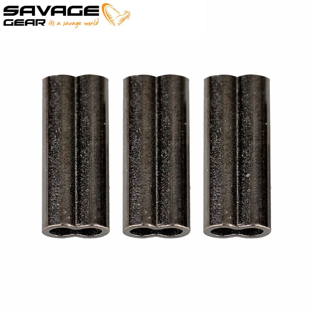 Sleeves Double Barrel Crimps Savage Gear 50pcs