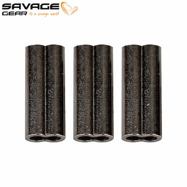 Sleeves Double Barrel Crimps Savage Gear 50pcs