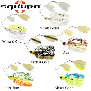 Leurre Cajun Spinnerbait Sakura Di 5/8 Oz 17.7g