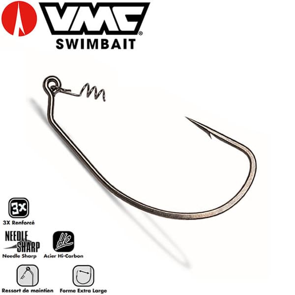 Hameçon Texan Mystic VMC 7346 Heavy Duty Swimbait