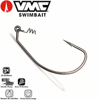 Hameçon Texan Mystic VMC 7346 Heavy Duty Swimbait