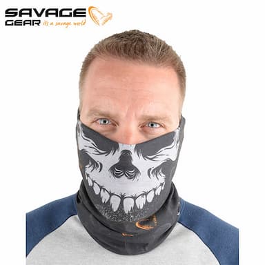 Tour de Cou Savage Gear Skull Tec-tube One Size Black