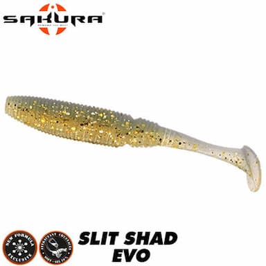 Leurre Slit Shad Evo Sakura 100 100mm 