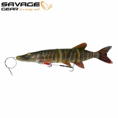 Leurre 4D Line Thru Savage Gear Pike 25CM 105G Slow Sink