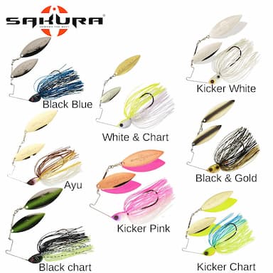 Leurre Cajun Spinnerbait Sakura Dw 1/2 Oz 14g