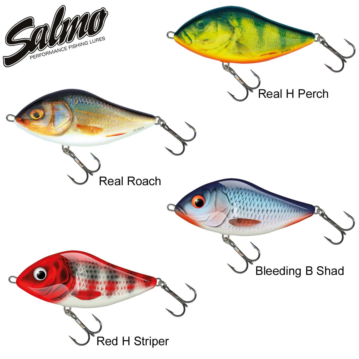 Leurre Slider Sinking Salmo 12cm