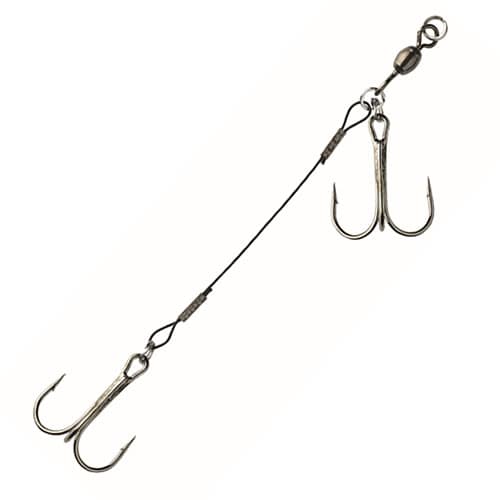 Monture Hameçon Triple Soft Lure Rig Sakura Size L 