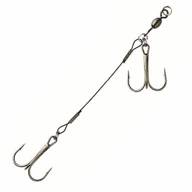 Monture Hameçon Triple Soft Lure Rig Sakura Size L 