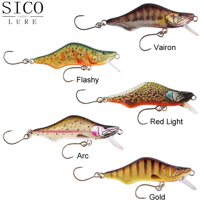 Leurre Sico First 53 Sico Lure Suspending 53mm