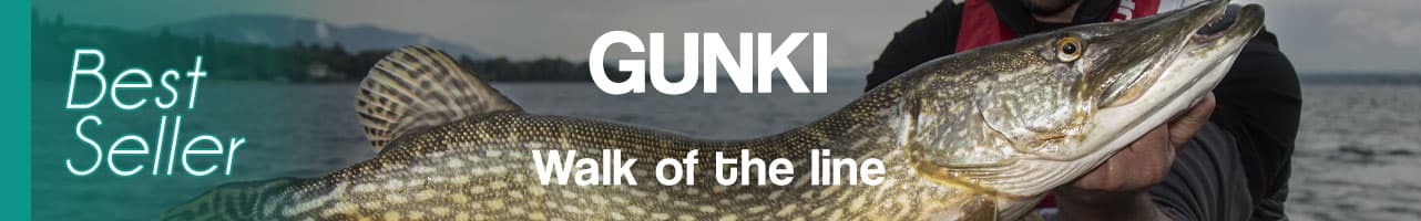 Best Seller GUNKI pour la pêche aux leurres